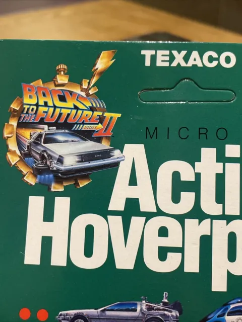 1989 Back to the Future II TEXACO Micro Action Hover Cars Port Machine VERY RARE