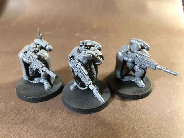 Games Workshop – Warhammer 40,000 – Space Marines Primaris Eliminators (Boîte De 3 Figurines Citadel – Kit à Peindre Et Assembler) – Noir