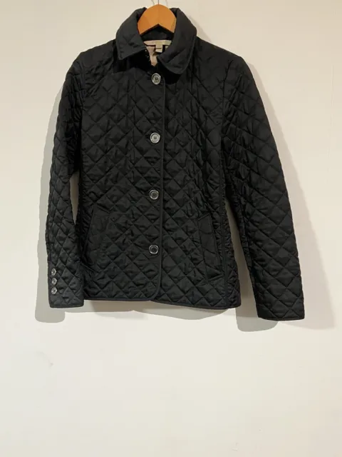 Burberry Brit Black  Copford Quilted Novacheck Jacket S
