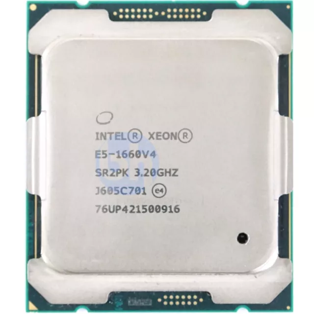 Intel Xeon E5-1660 V4 SR2PK 3.20GHz 8-Core LGA2011-3 140W 20MB CPU