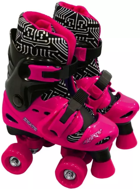 Electra Quad Boot Medium Blk &Pink 13J-2