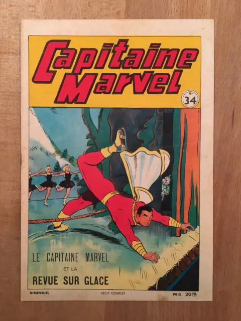 CAPITAINE MARVEL numéro 34 - 1949 - TBE