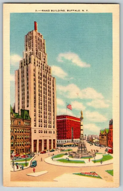 Buffalo, New York - Rand Building - Vintage Postcard - Unposted