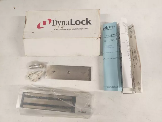 Dynalock 2011 Series Single Magnet 1200lb Electromagnetic Lock