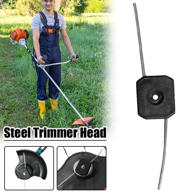 BRUSH CUTTER GRASS Trimmer Head Strimmer Cutting Line Steel Trimmer ...