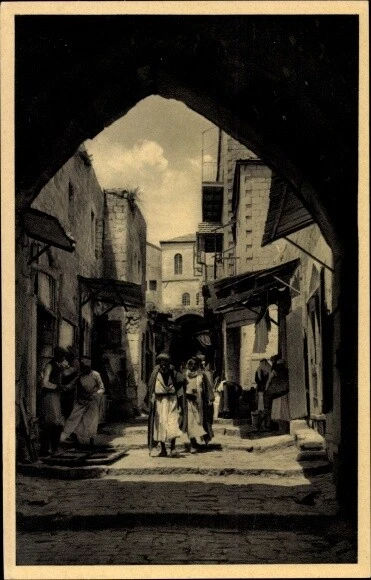 Ak Jerusalem Israel, Altes Viertel - 3814830
