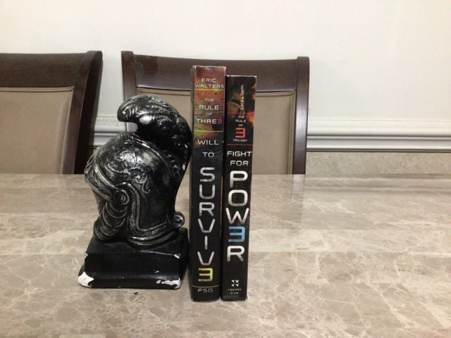 Lot OF 2 The Rule Of 3 Eric Walters Books Fight For Power & Will To Survive