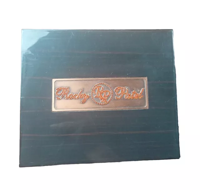 Rocky Patel Fifty Toro Empty Wooden Cigar Box Limited 1650/2000 Rhinestones