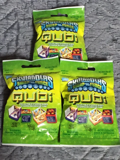 Lot of 3 Skylanders Swap Force Qubi Packs