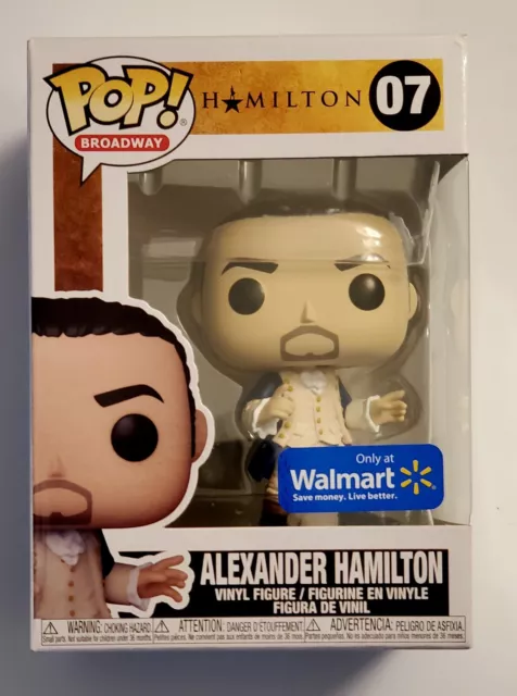 Alexander Hamilton #07 Walmart Exclusive Hamilton Funko POP! MINT