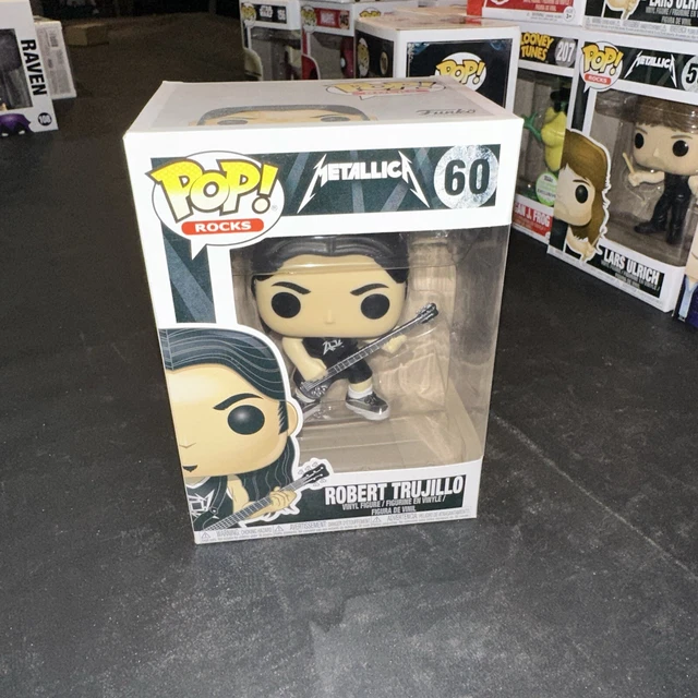 Funko 13809 Figurine POP! Vinyl Rocks Metallica Robert Trujillo : Metallica, Robert Trujillo
