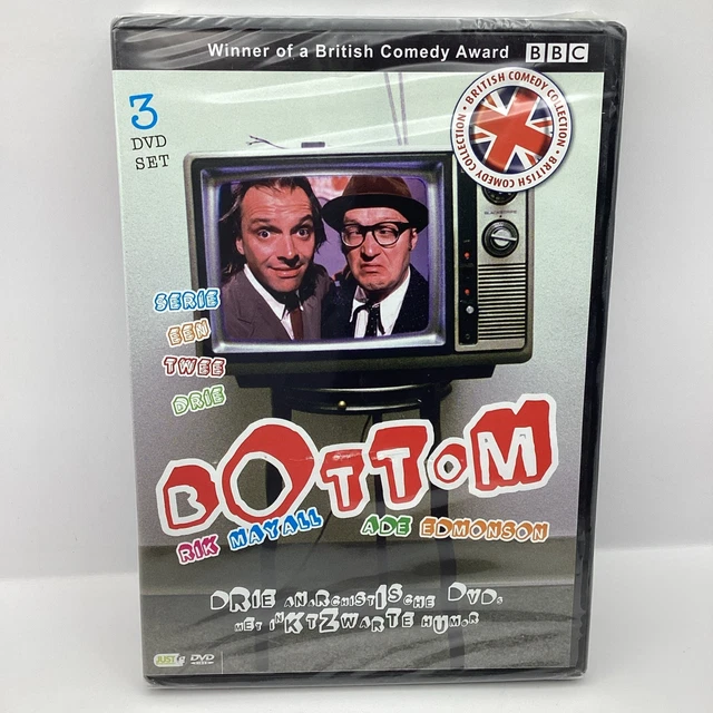 Bottom Rik Ade BOTTOM DVDS THE Complete Series 1-3 BBC Rik Mayall Ade Edmondson ...