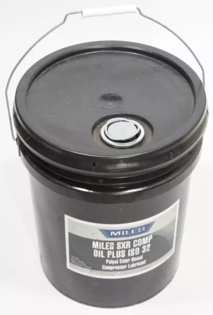 2 Gallons Air Compressor Oil ISO 32 Full Synthetic PAO Rotary Screw 8,000 Fluid