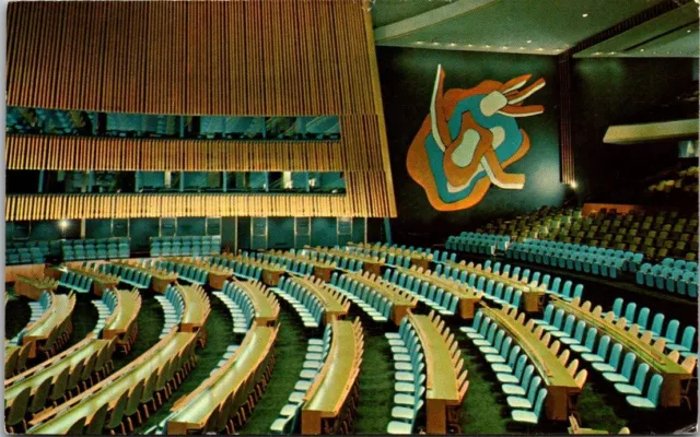 GENERAL ASSEMBLY HALL, United Nations Headquarters, New York City, NY ...