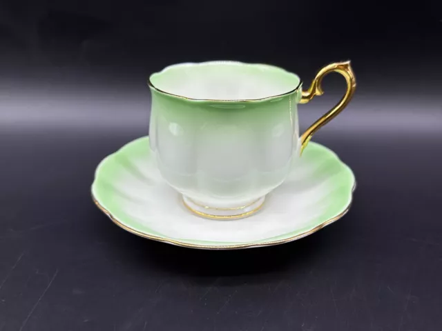 Royal Albert Rainbow Series Green Tea Cup Set Bone China England