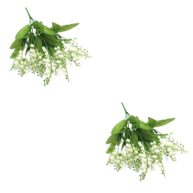 Tiges Artificielles Vertes Pour Fleurs Faux - Lot De 100 - Fil De Fer Souple, Pour Compositions DIY, Décoration - 10