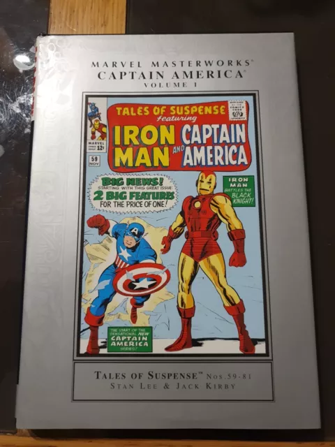 Marvel Masterworks Captain America Volume 1 Tales of Suspense Nos 59-81 HBK DW