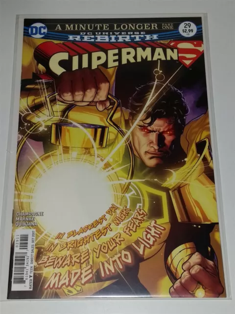 Superman #29 Nm (9.4 Or Better) October 2017 Dc Universe Rebirth Comics