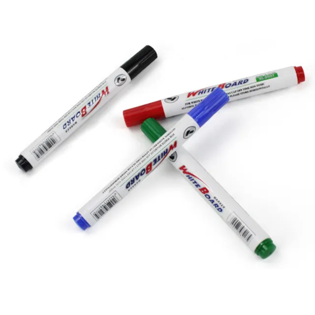 4 Color Whiteboard Marker Pens White Board Dry-Erase Marker Fine 2mm Nib C