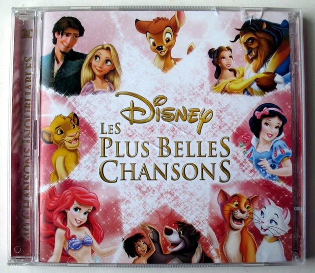 DOUBLE CD Disney Les Plus Belles Chansons Compilation EUR 11,50 PicClick FR