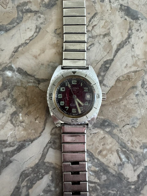 Montre Bracelet Homme MOGADOR Mécanique Vintage – Ne Fonctionne Pas – France