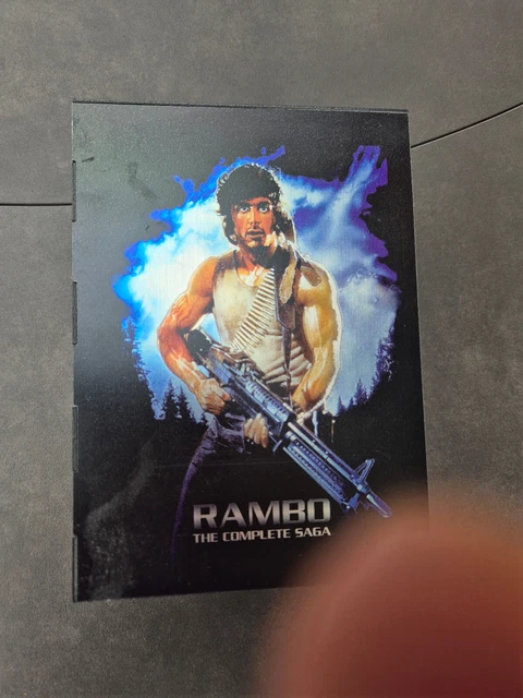 PAUL CHAMPAGNE DVD Box Sylvester Stallone Rambo 1,2,3,4,5 Uncut Deutsch ...
