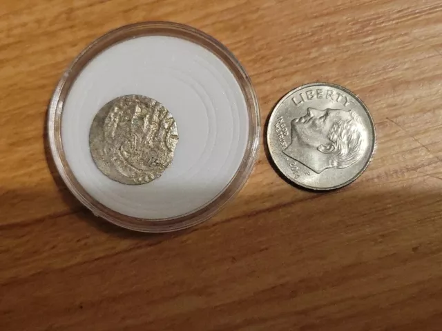 1-Silver Islamic Akce Ottoman Coin 1328-1687 Medieval