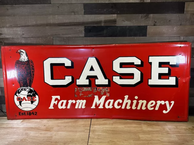 Vintage “Case” Farm Machinery Advertising Sign 4