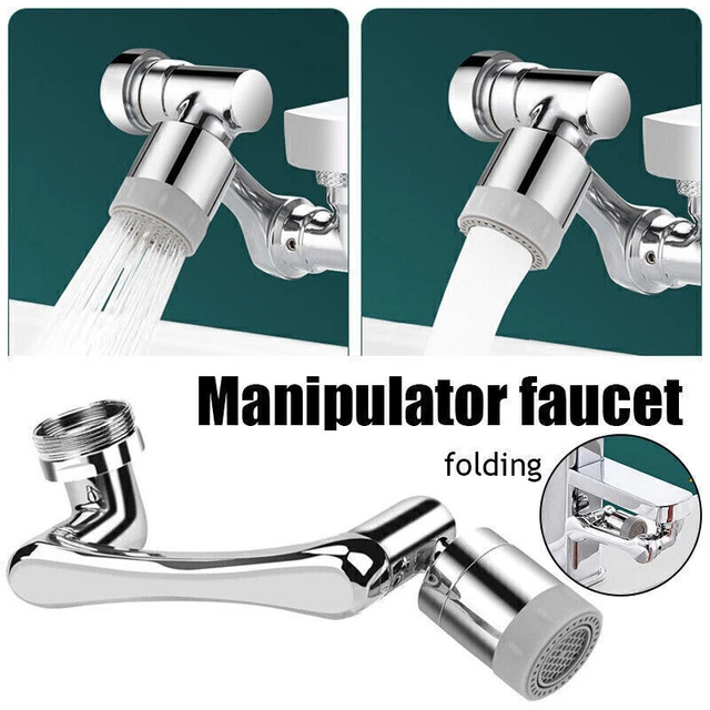 Rallonge De Robinet Universelle XINMENG - 1440° Rotatif - 2 Modes Eau - Économie D'eau - Cuivre Et ABS