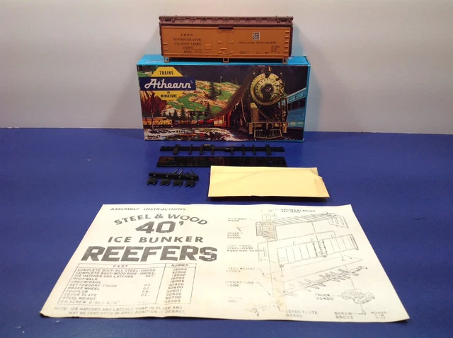 HO Scale “Union Refrigerator Transit - SOO Line” URTX 5626 Freight Train Kit