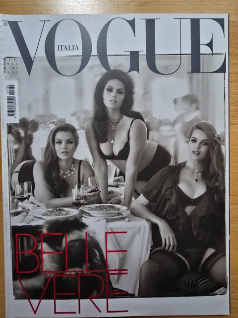 VOGUE MAGAZINE ITALIA June 2011 TARA LYNN Candice Huffine BELLE