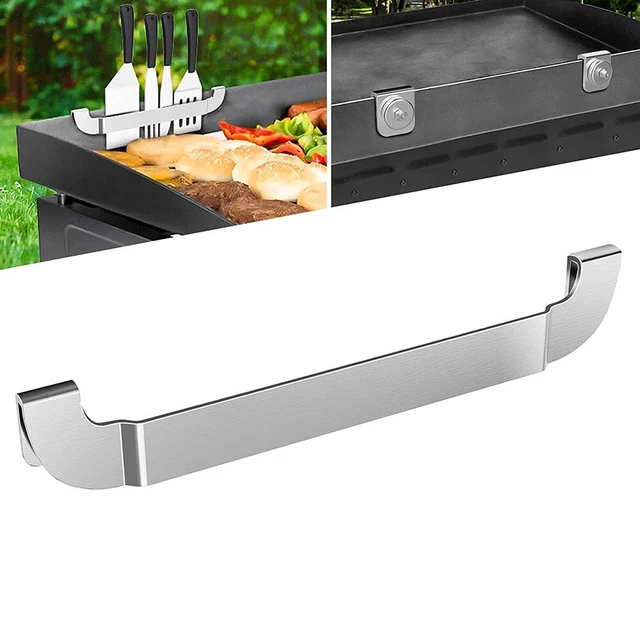 Soporte de espátula resistente al óxido Rack Griddle parrillas herramienta de barbacoa