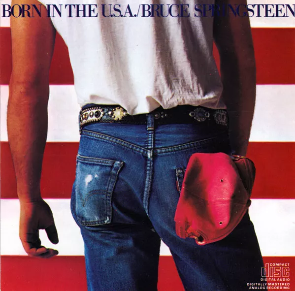 BRUCE SPRINGSTEEN ~Born In The USA ~1984 UK CBS label 12-track CD ~ NEAR MINT!