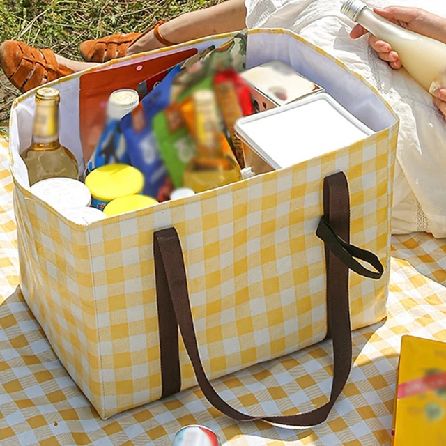 Almuerzo de alto aislamiento para escuela y picnic de gran capacidad y portátil