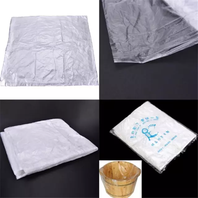 90 Pcs Disposable Foot Tub Liners Bath Bags for Foot Pedicure Spa Skin Care IT