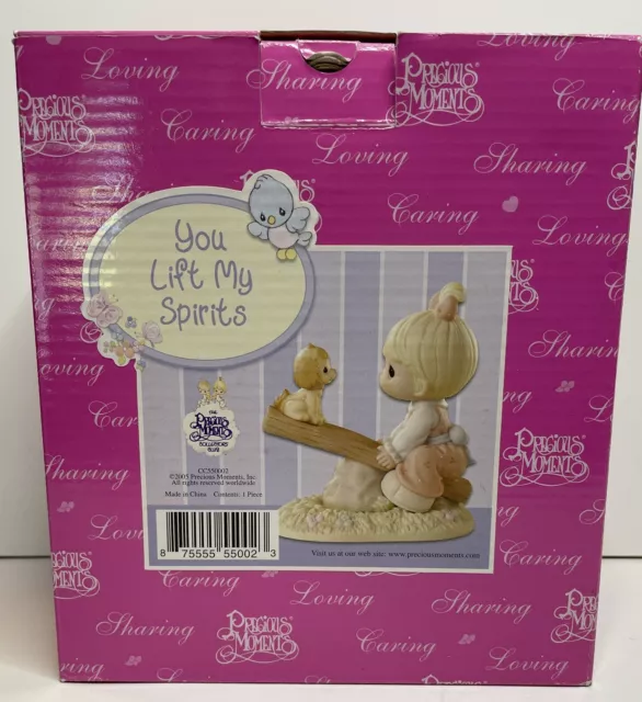 Precious Moments Collectors Club Figurine CC550002 - You Lift My Spirits 2006