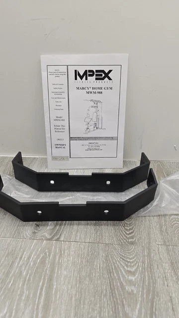 Lot de 4 embouts carrés en caoutchouc pour équipement de fitness 50 x 50 mm, protections de sol idéales