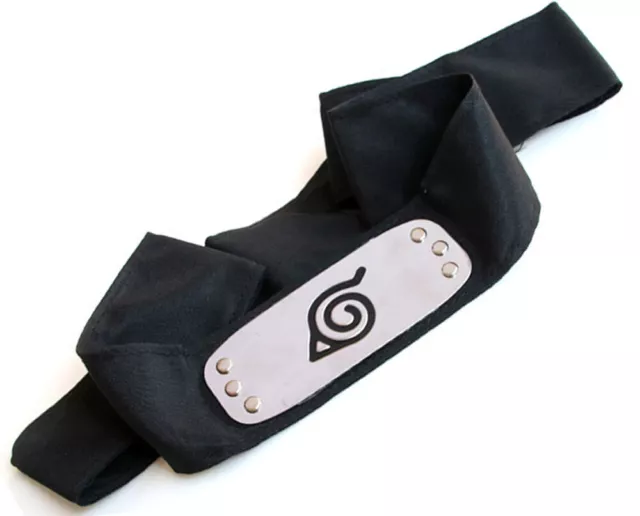 Stirnband Konoha Symbole Sasuke Hatake Kakashi  Cosplay Kostüm für Naruto Fans