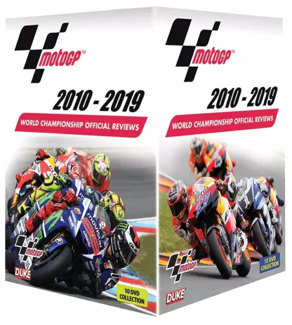 MOTO GP 2010-2019 Grand Prix Motorbikes 10 MotoGP Reviews MARC MÁRQUEZ - DVD