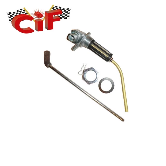 Asta Riserva Metallo Lucida Rubinetto Benzina Vespa 50 R L N 125 Et3 - Motoricambi Soviero - Foto 3