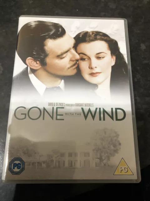 Gone With The Wind (1939) Clark Gable Vivien Leigh Genuine R2 DVD 2014