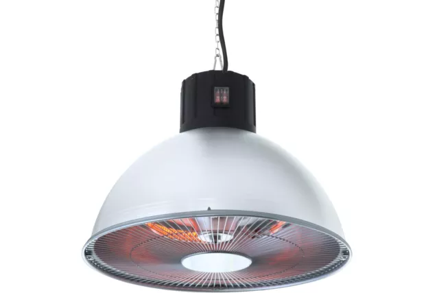 blumfeldt Aluminium Heizstrahler Heatbell 2000 Watt Infrarot Elektro Heizung
