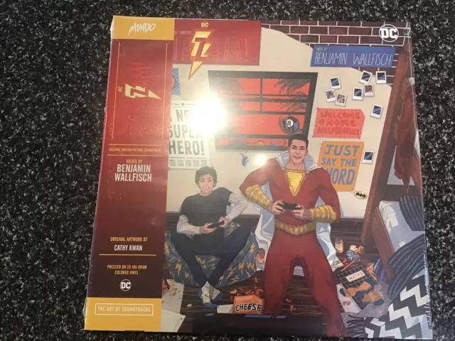 Shazam - Original 2019 Vinyl Soundtrack (Benjamin Wallfisch) New, DC