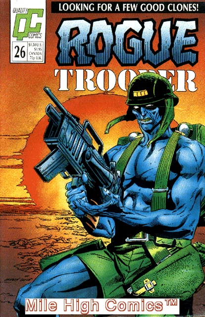 ROGUE TROOPER (FLEETWAY/QUALITY) (1986 Series) #26 Very Good Comics Book