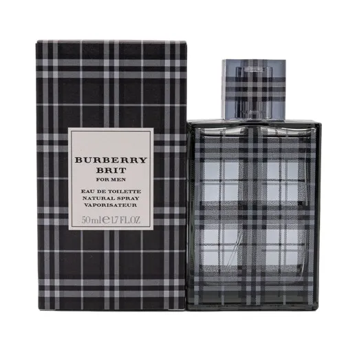 Burberry Brit by Burberry 1.7 oz EDT Cologne for Men New In Box