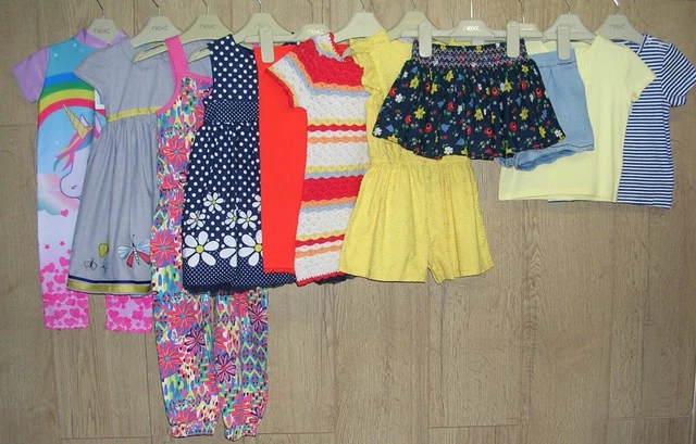 NEXT M&S MINI CLUB ecc. Pantaloncini estivi abito tuta età 12-18 m