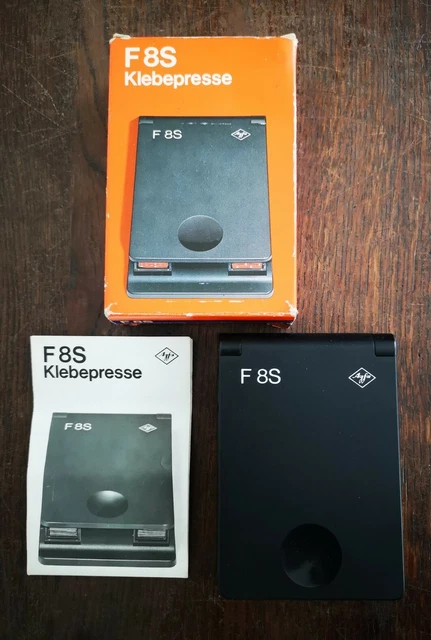 Vintage AGFA F8S Klebepresse Colleuse A Bandes Adhésives Super 8 Ciné TBE