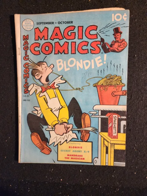 Magic Comics #122 (David McKay Publishing 1949) VG Blondie Dagwood