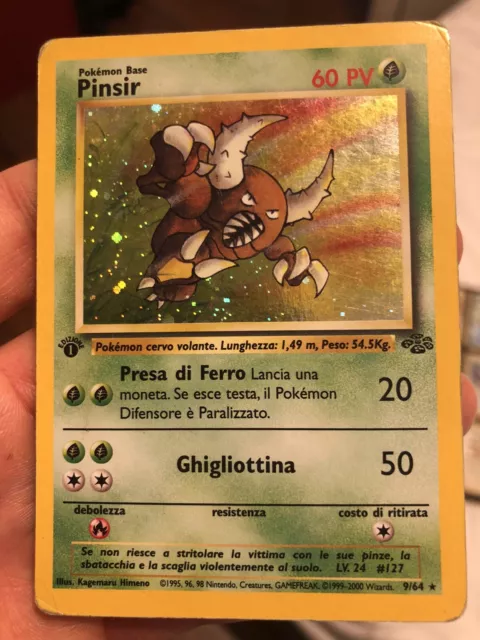 Carta Antiga Pokemon Victreebel 14/64 Holo Rare Jungle Original Card