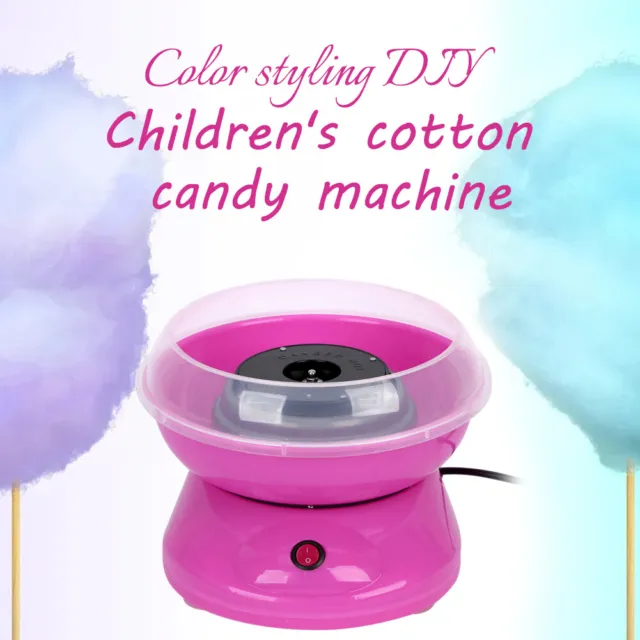 Cotton Candy Machine Sugar Kids Snack DIY Maker Electric Fairy Cotton Candy Make